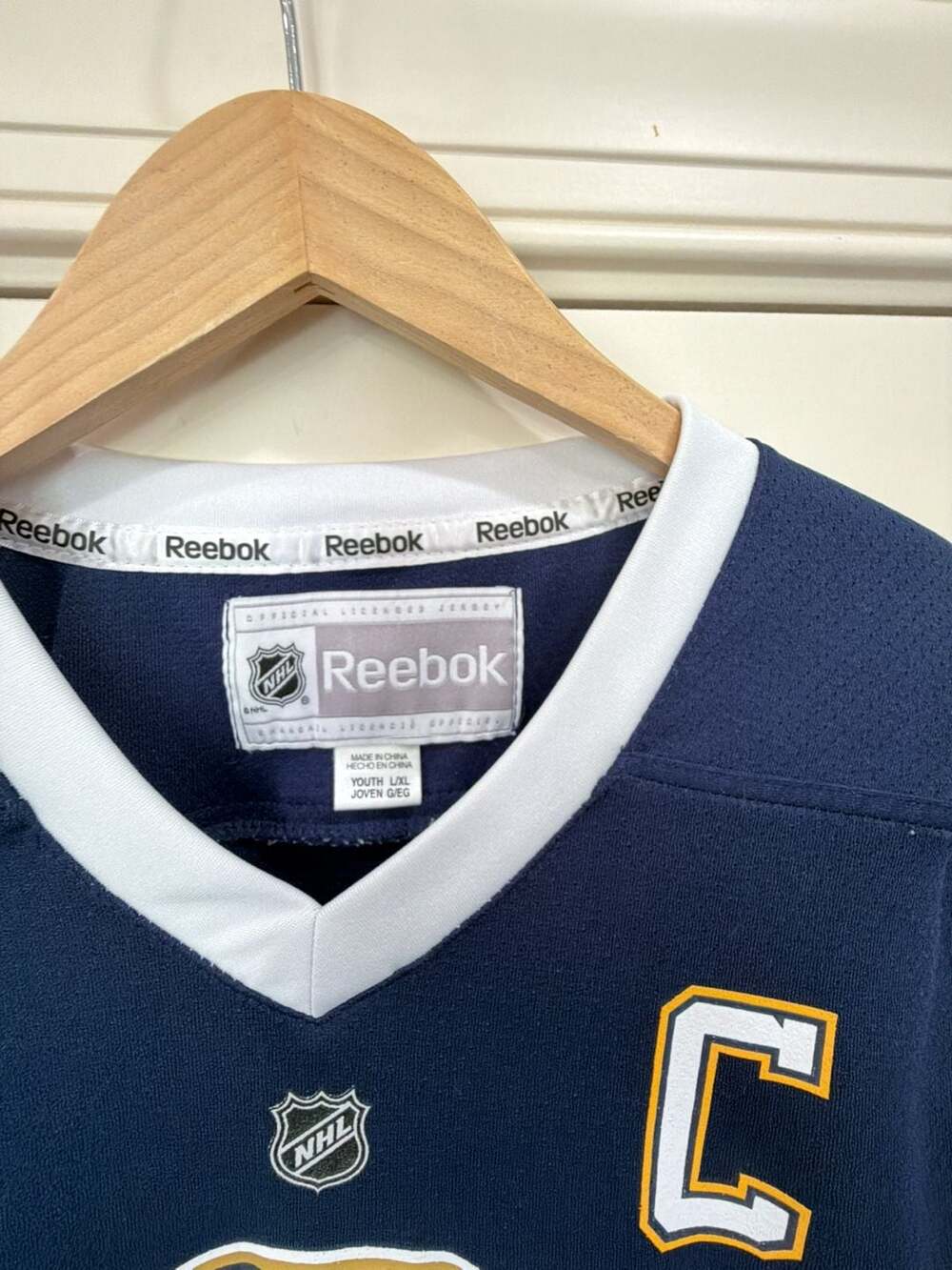 Reebok St. Louis Blues David Backes NHL Hockey Jersey Youth L/XL